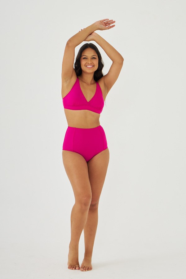 Starinci MayoStarinci Bikini Takımı Pembe Toparlayıcı Yüksek Bel