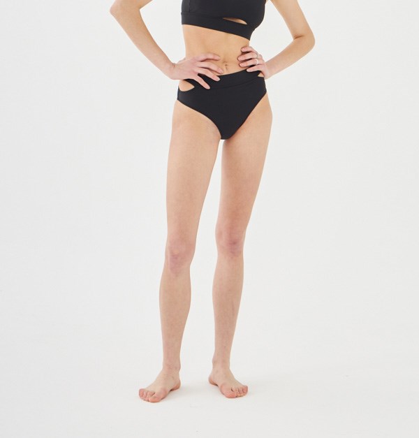 Starinci MayoStarinci Mayo Kemerli Bikini Altı Düz Siyah